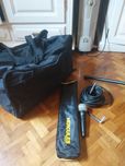 Kit com acessórios para instrumentos musicais e microfone