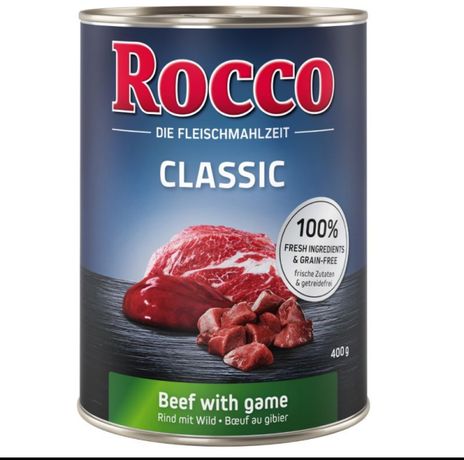 Karma Rocco Classic 6x400 g wołowina i dziczyzna