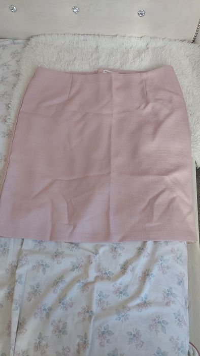 Spódnica 48 pudrowy róż 4 Xl 5XL