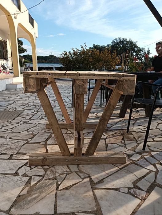 Mesa Madeira Exterior