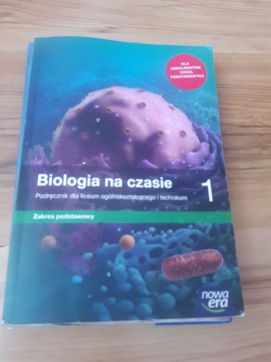 Podręcznik BIOLOGIA NA CZASIE  zakres podstawowy kl.1