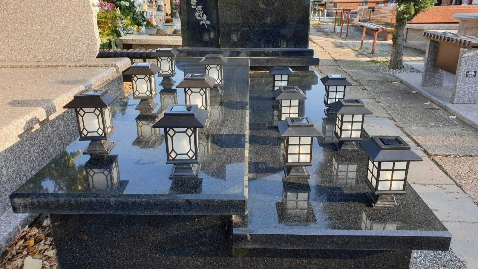Znicz solarny wkład LED - duży LEDOWY SOLARNY