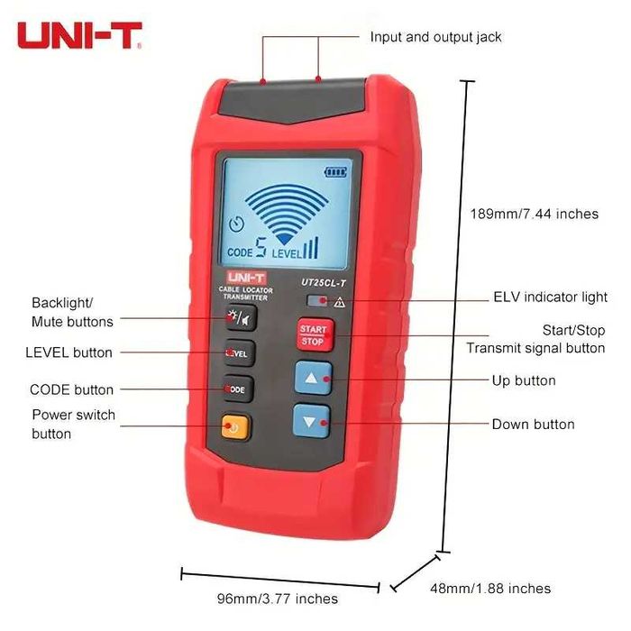 Сдам в аренду Трассоискатель UNI-T UT25CL - T / R