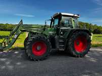 Fendt 716 Vario wraz z ładowaczem czołowym
