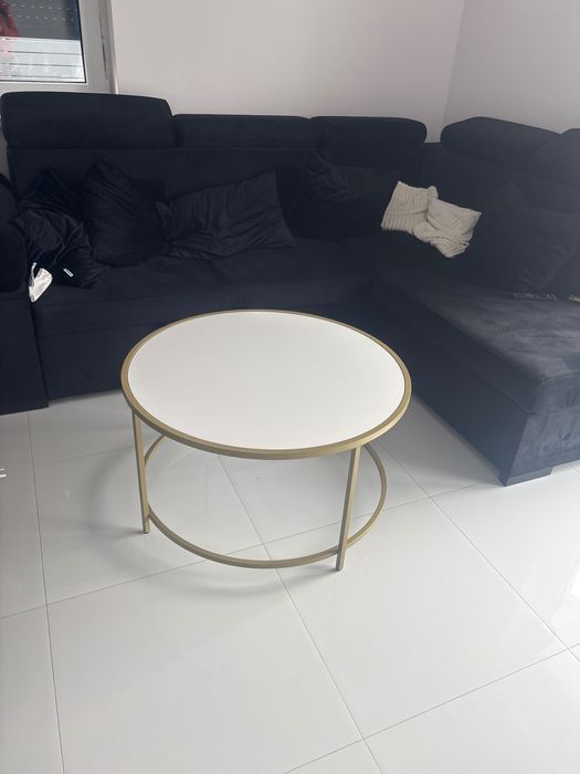 Stolik kawowy biały