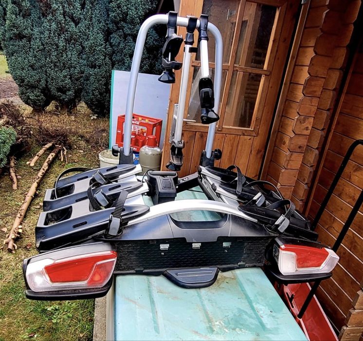 Thule bagażnik rowerowy 3 rowery fix4bike Volvo uchwyt hak platforma