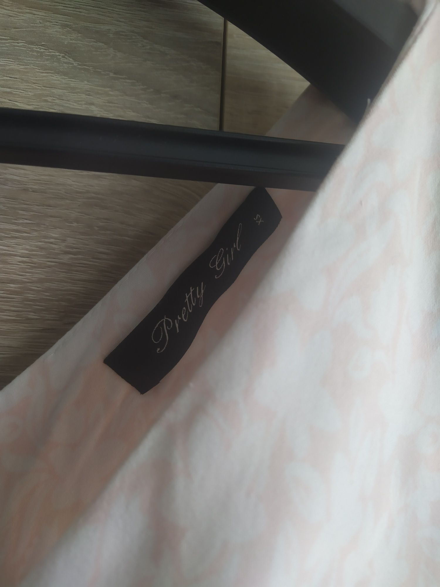 Sukienka Pretty One XS wesele lato biało różowa