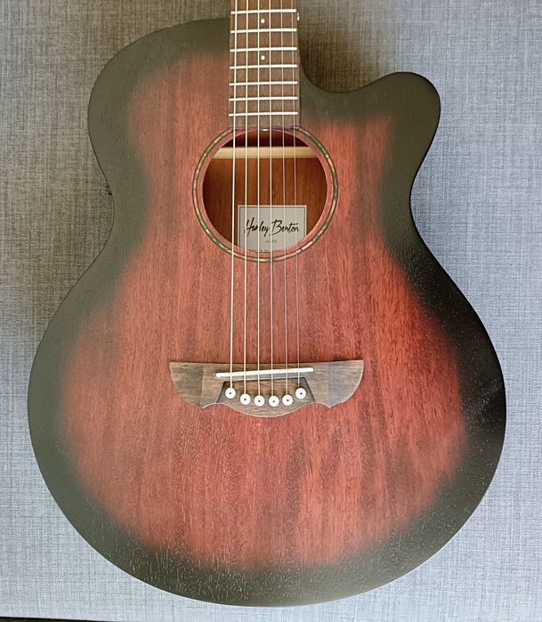 Guitarra Electro acústica Harley Benton Delta Blues guitar