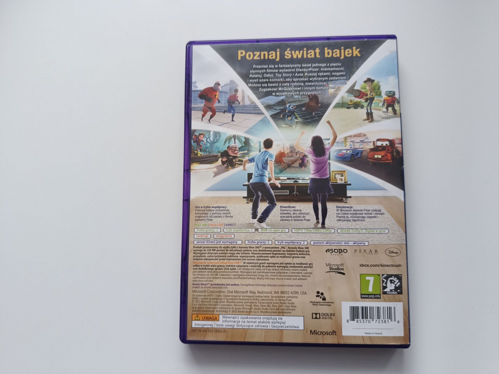 Gra Xbox 360 KINECT RUSH Przygoda ze studiem (Lektor Polski)
