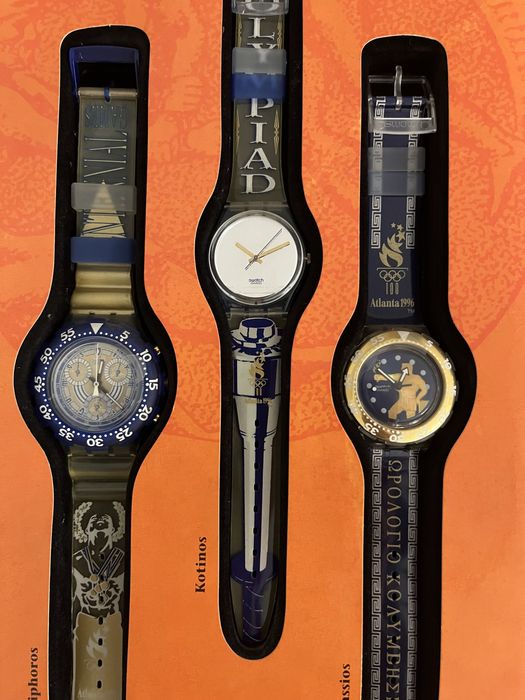 The Swatch Centennial Olympic Games Collection