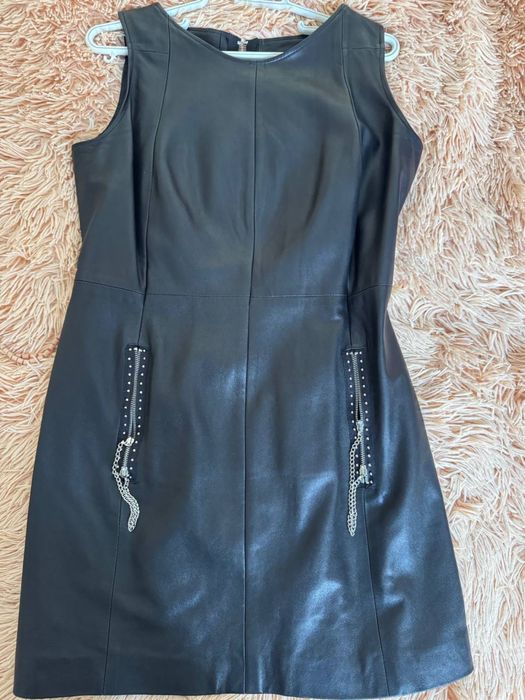 Сарафан шкіряний. Сарафан. Кожа. Плаття