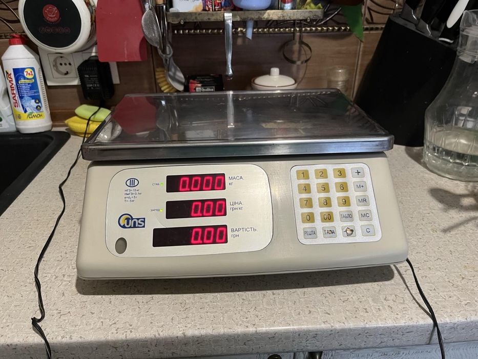 Торговые весы настольные