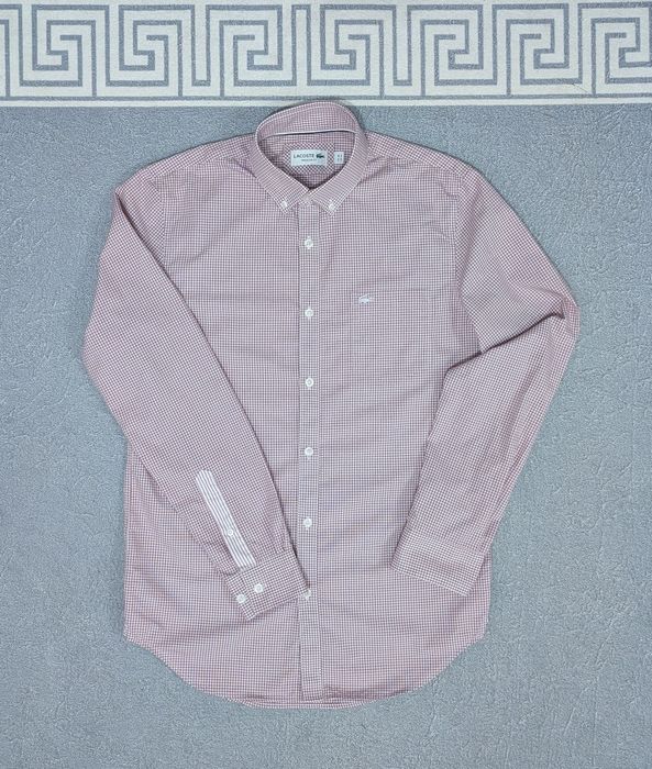 Lacoste сорочка в клітинку