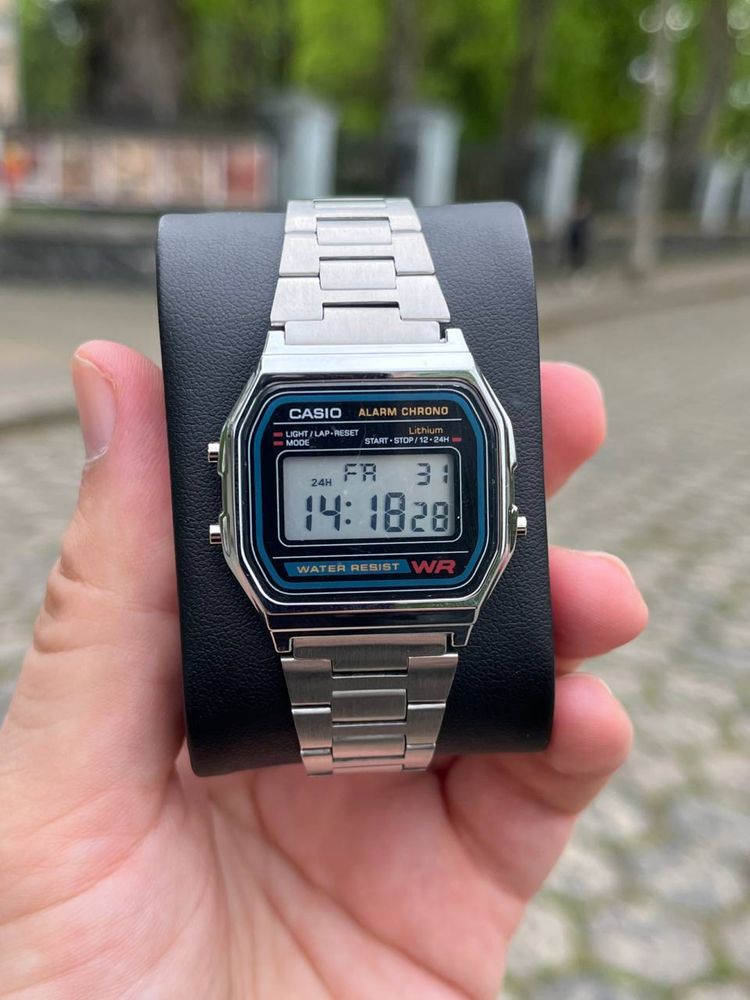 Годинник Casio A158 / Ретро касио /Часы касіо /F91W A159W 158W / Опт