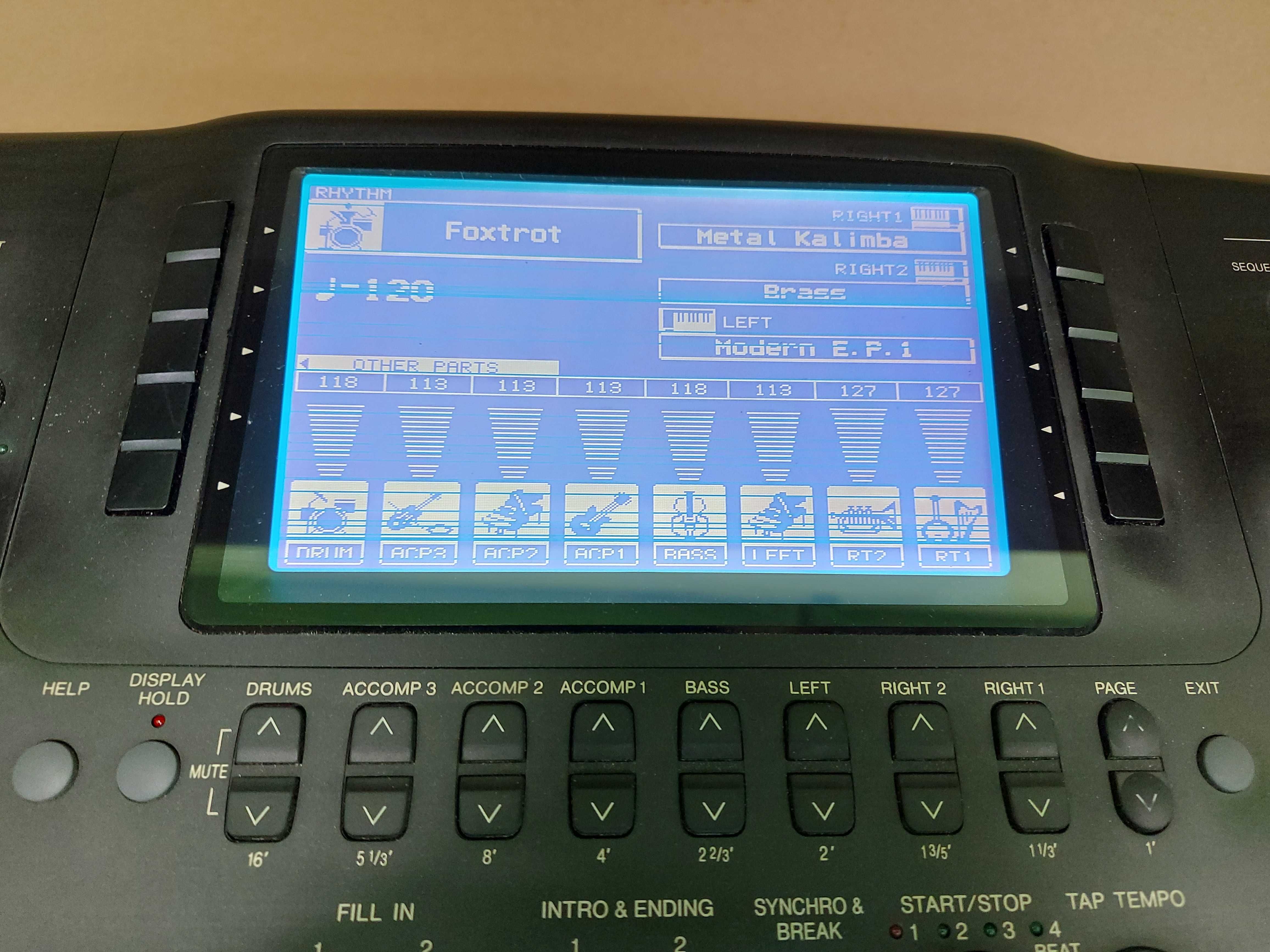 keyboard Technics KN3500