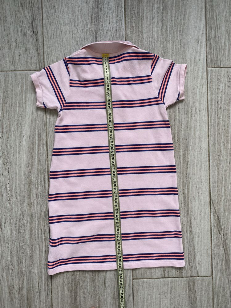 джинсовая куртка\платье POLO на девочку 7-8лет\122-128см