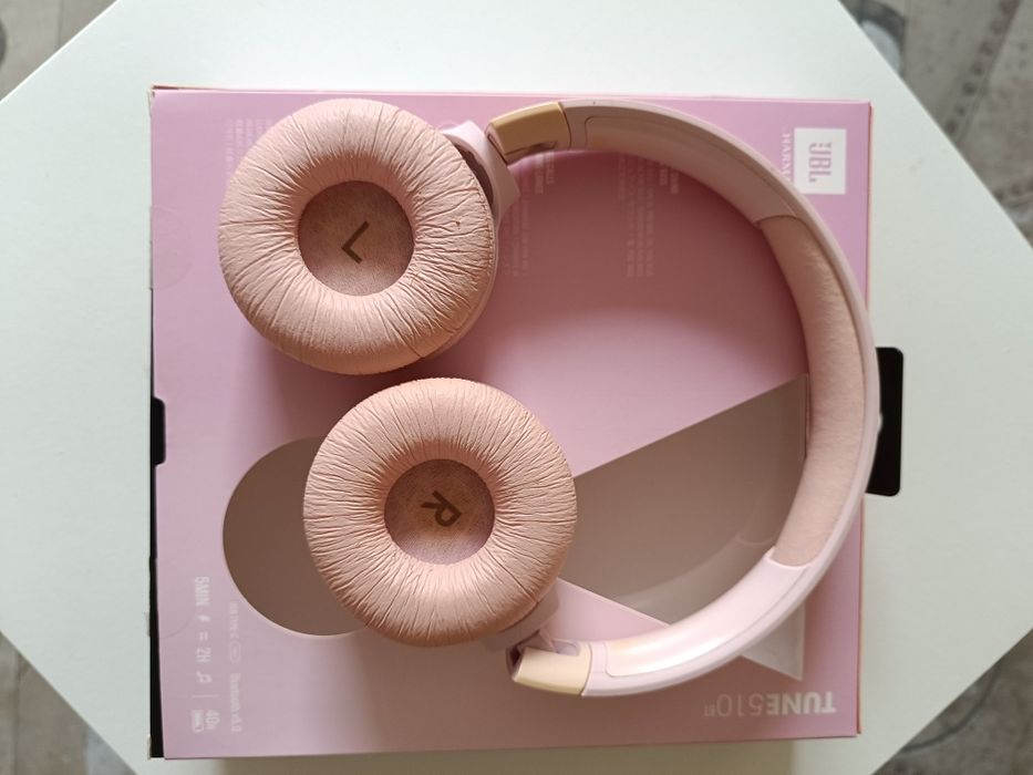 Fones JBL 510 BT - Cor de rosa