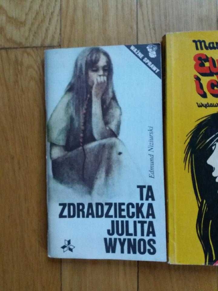 3 książki dla młodzieży ewa i chłopcy,michał, zdradziecka julita