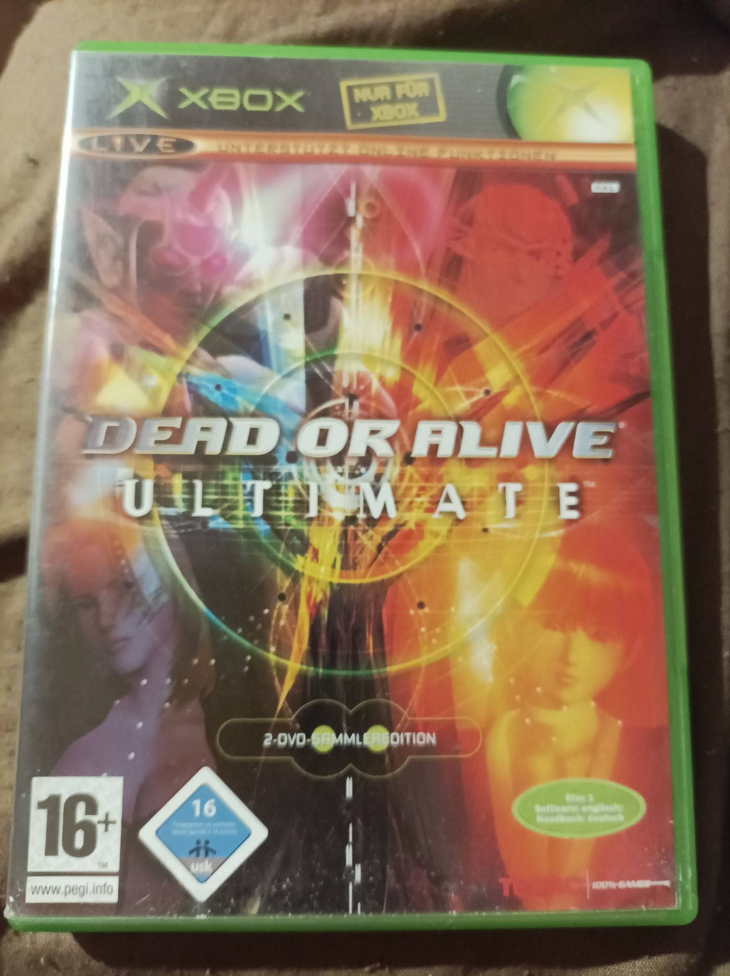 Dead or Alive ultimate Xbox classic rarytas