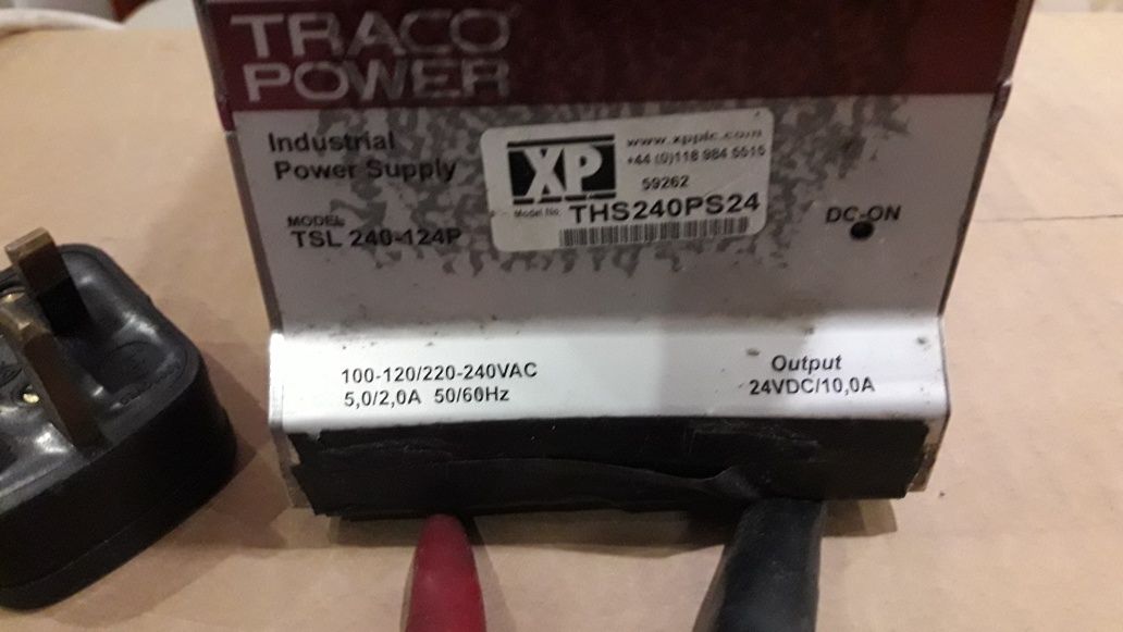 Преобразователь AC-DC сетевой Traco Power TSL 240-124 на Din линейку