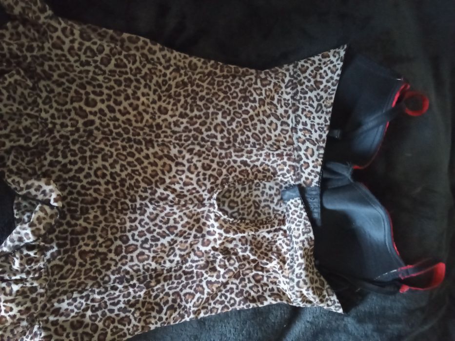 Нижнее белье,,тигр,,с красными вставками closer