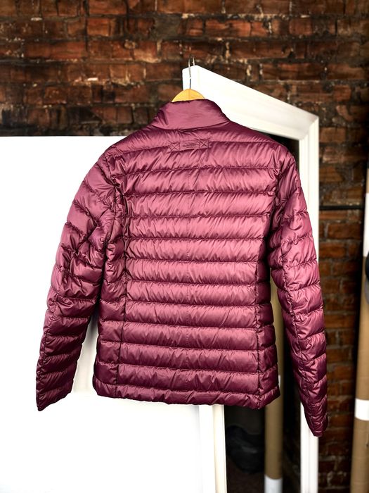 GANT Women’s Down Jacket – Burgundy Quilted Outerwear RRP - 550$