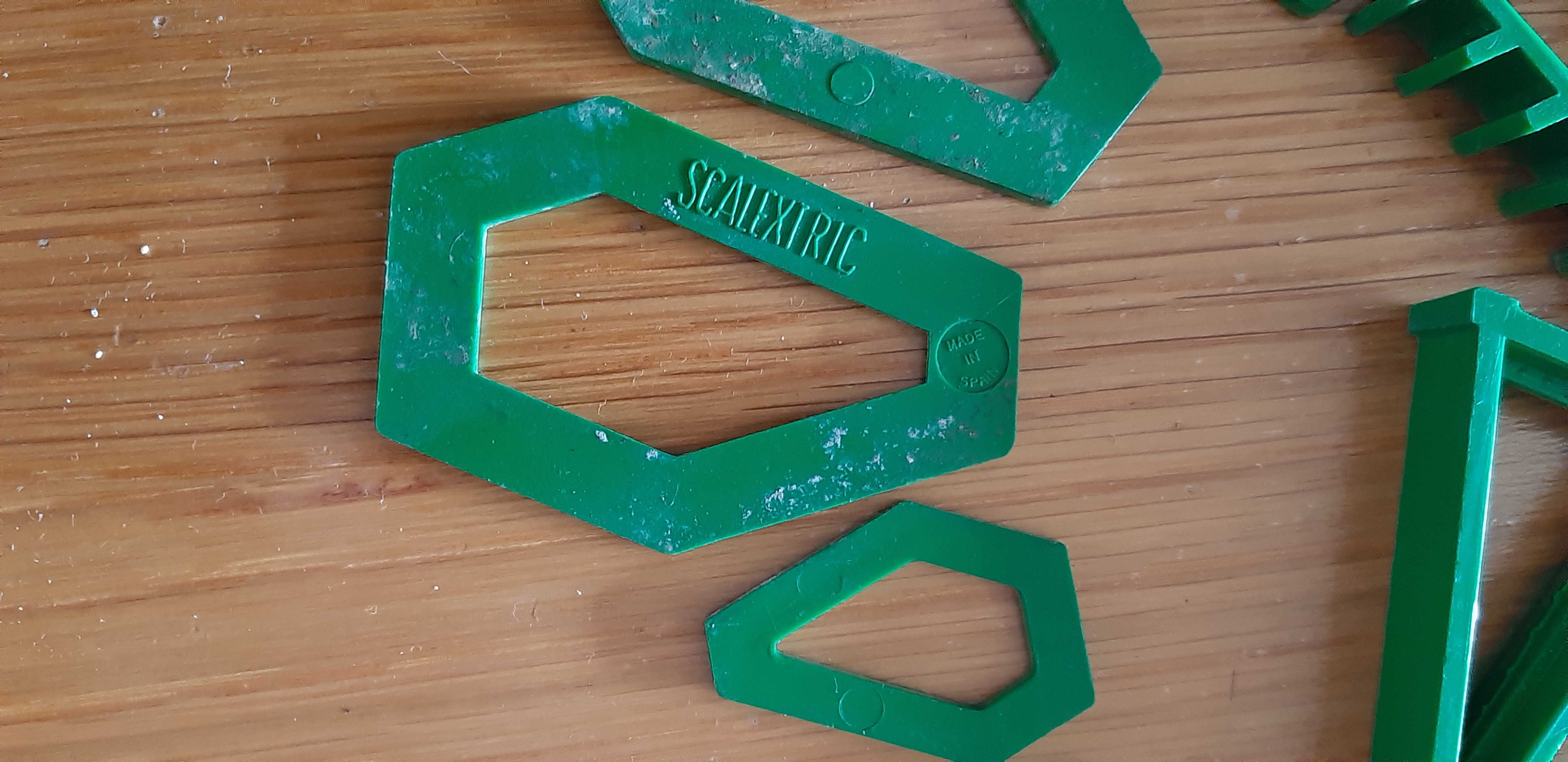 Scalextric - Lote 16 Peraltes Verdes