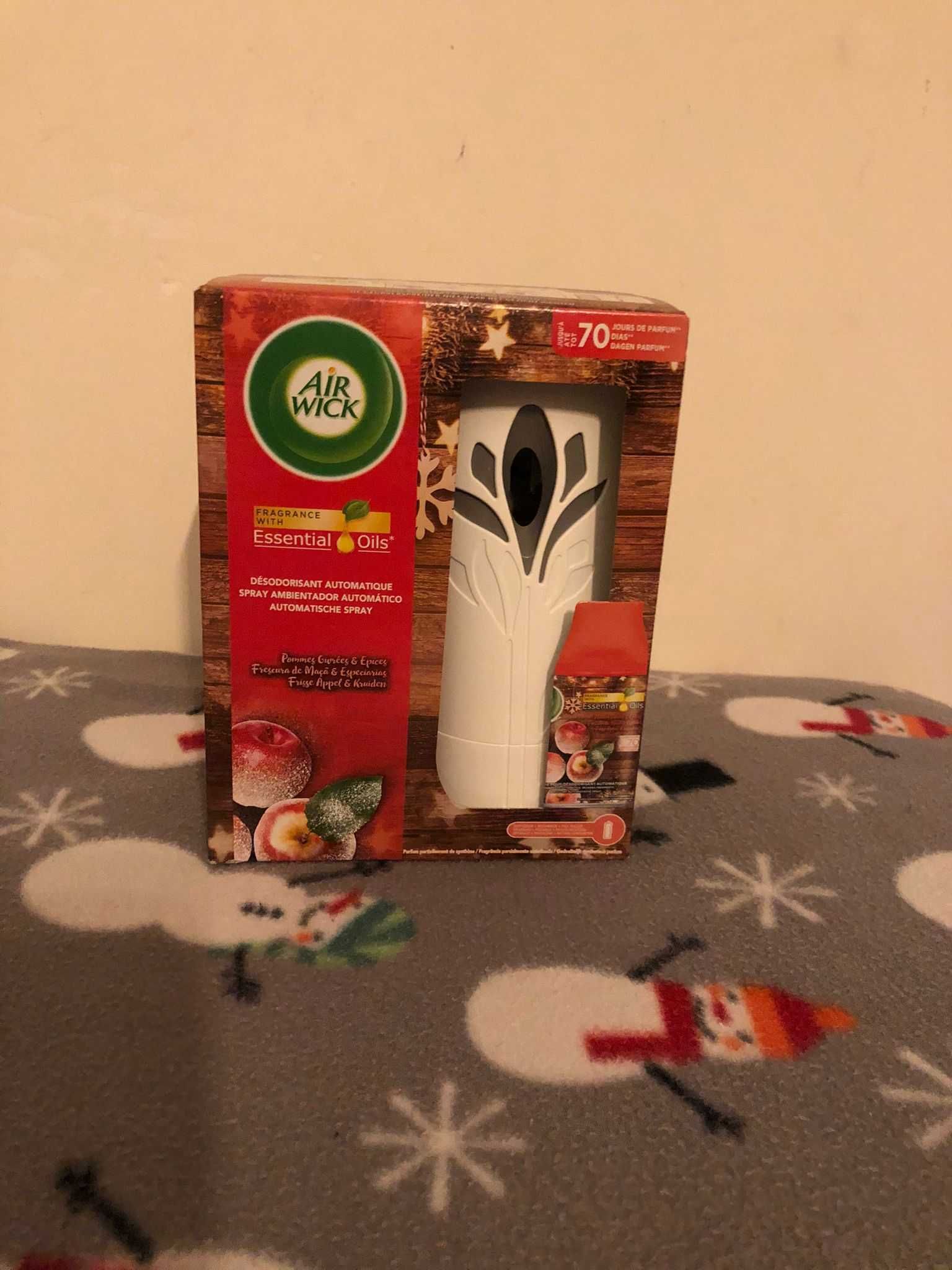 Ambientador Airwick Freshmatic Apple Cinnamon /Canela -  Natal