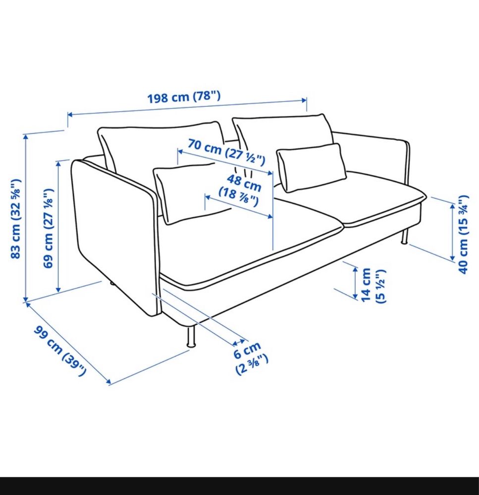 Sofa modular Soderhamn