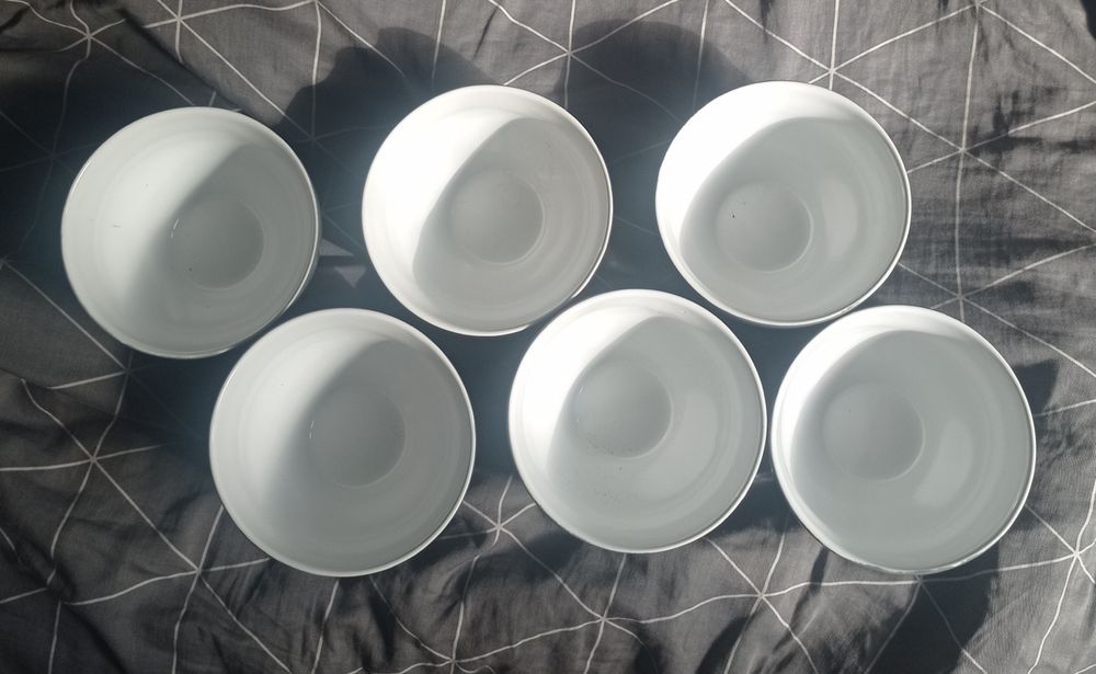 Porcelanowe miski 6 sztuk