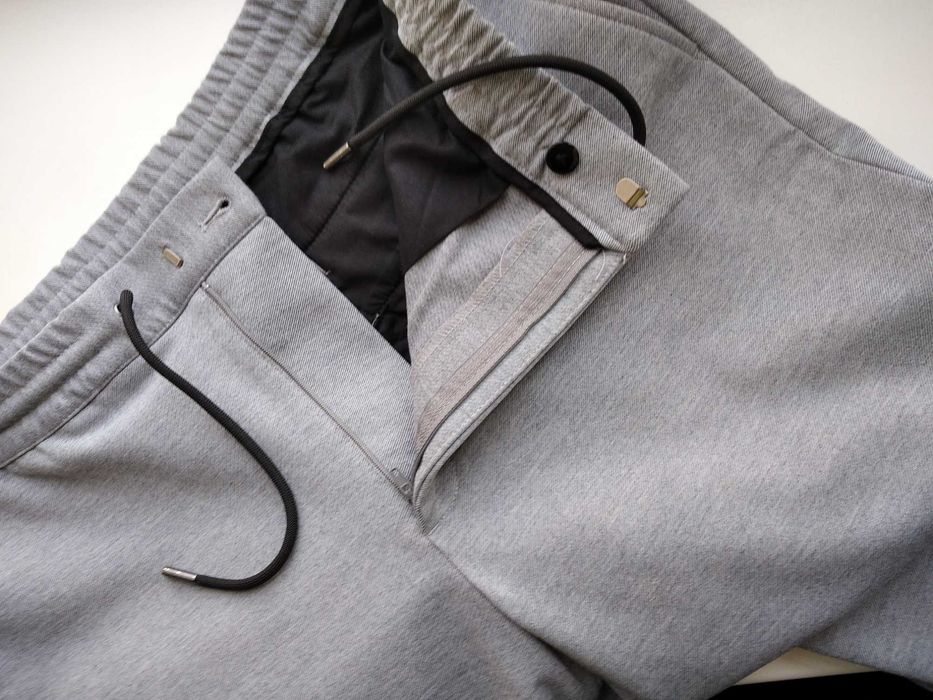 Брюки мужские зауженные - джоггеры RESERVED  slim fit XL 22% вискоза