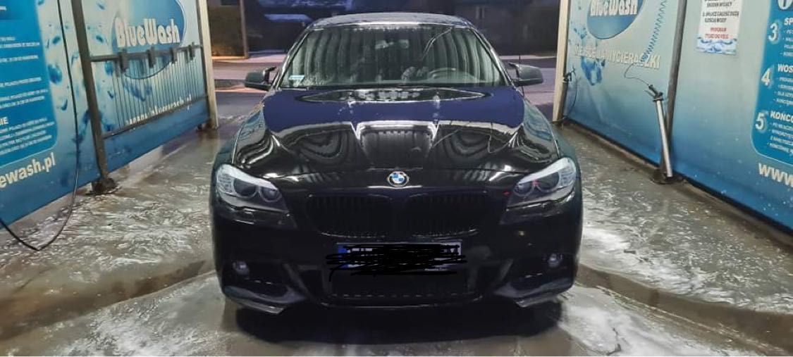 Splitter Flapsy Dokładka BMW F10 F11 CZARNY POŁYSK / CARBON