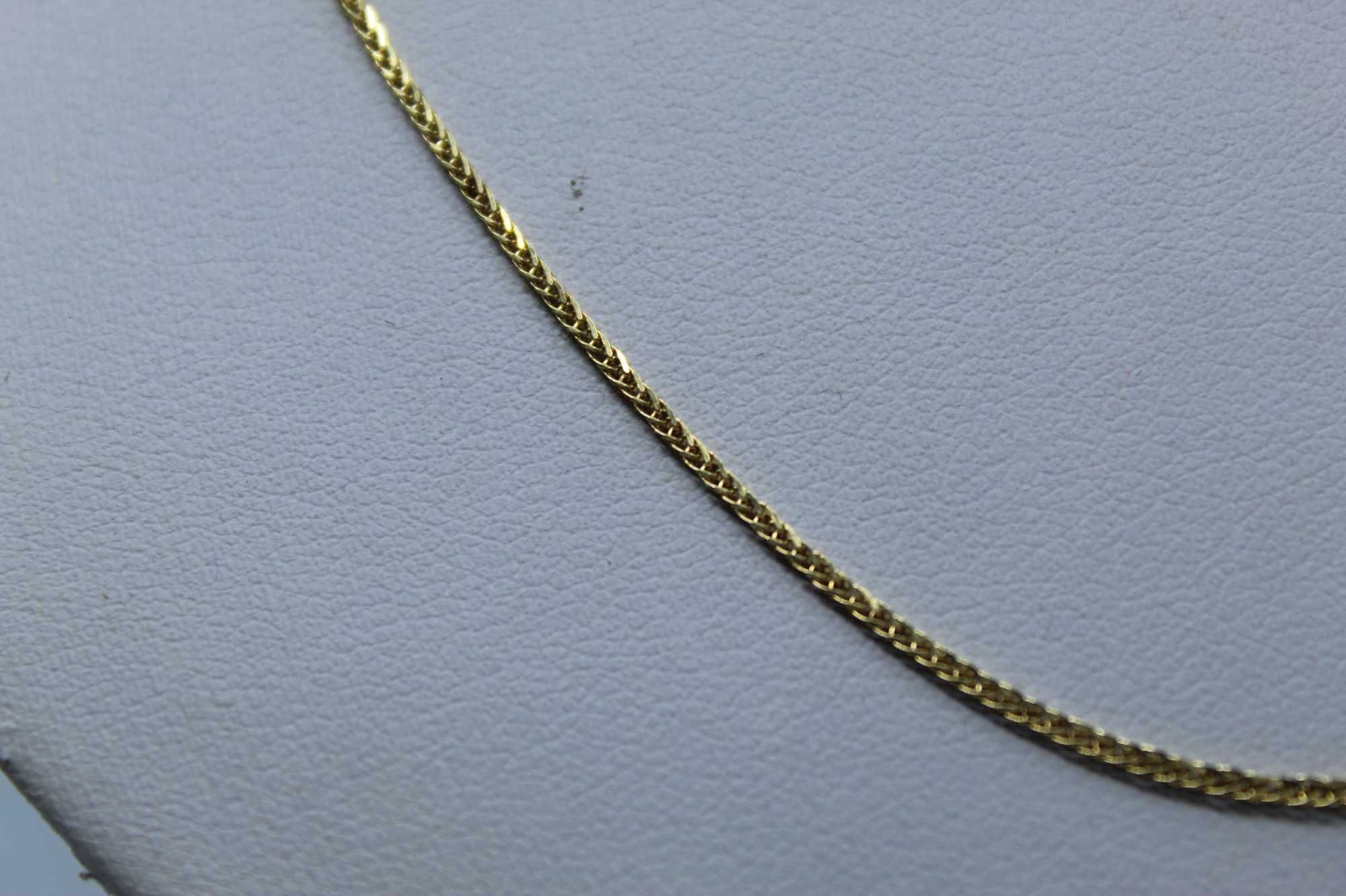Złoty łańcuszek 585 14K 2,52 gram 45cm Kłos Nowe Okazja