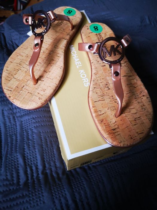 Klapki Michael Kors z USA w kartonie