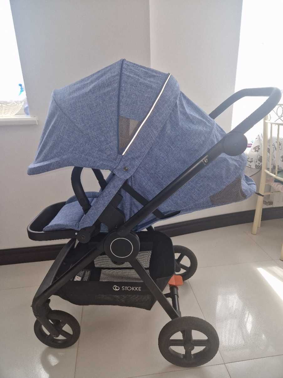 Коляска Stokke Beat Blue