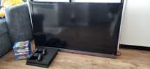 Zestaw TV Sony Bravia 46cali + konsola PS4 z całym zestawem + 12 Gier