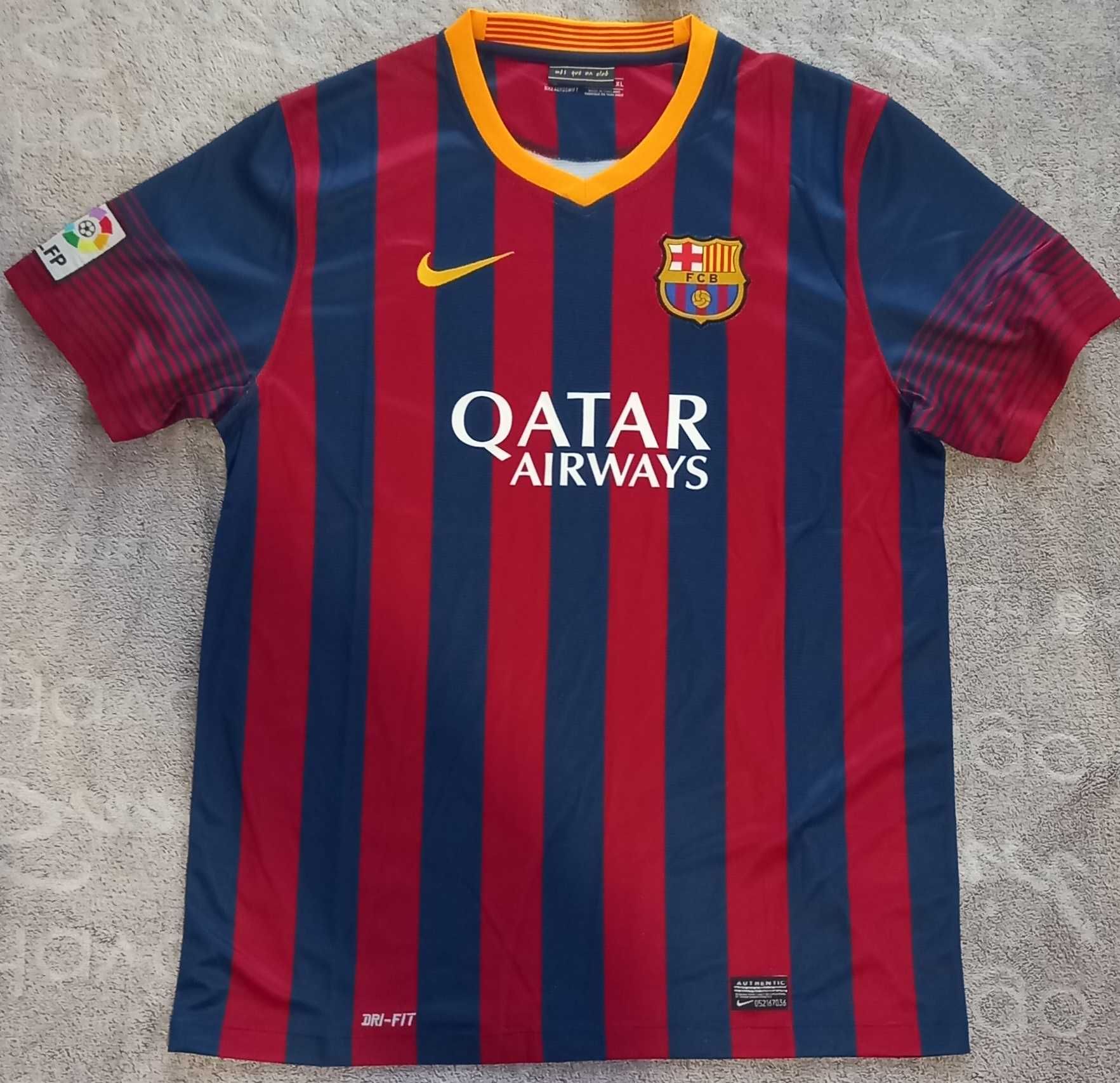 Nowa koszulka FC Barcelona, model retro, 20013/14
