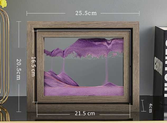 Картина-антистресс Песочный пейзаж/Пісочний краєвид 3D з автоповоротом