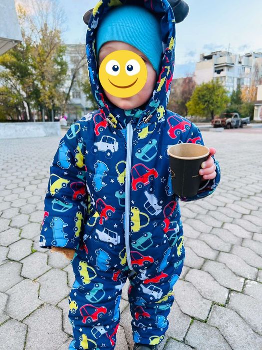 Весняний дитячий комбінезон