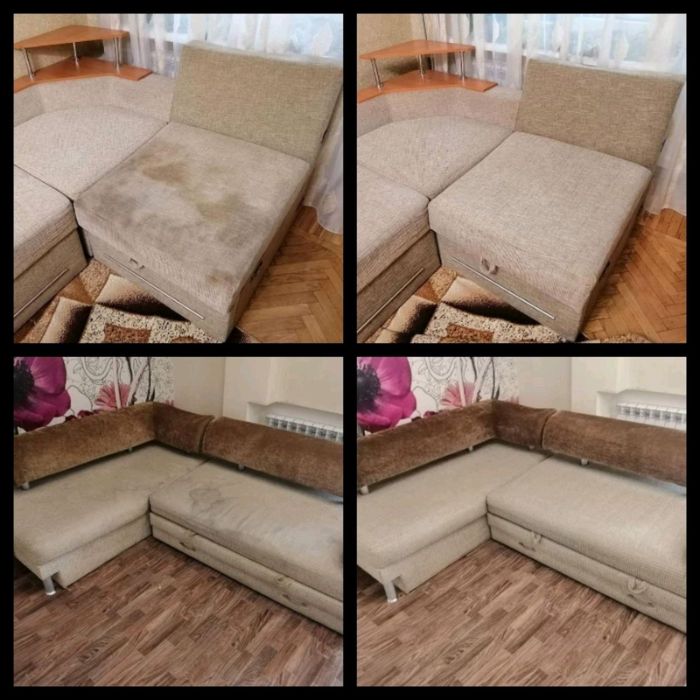 Хімчистка (прання та сушка) диванів, матраців та інш. м'яких меблів