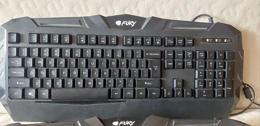 Klawiatura Fury Thunderstreak 2.0  + Gratis!