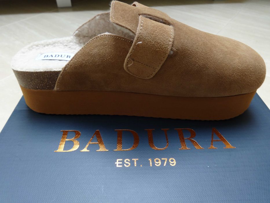 Mule zamszowe Badura