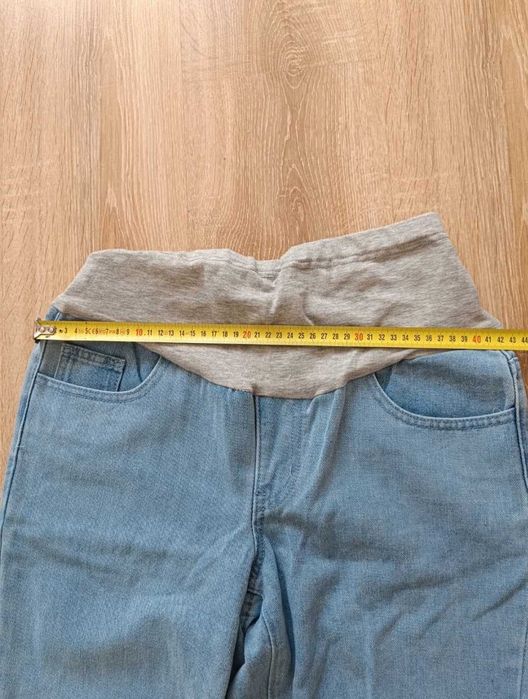 Spodnie ciążowe jeansowe