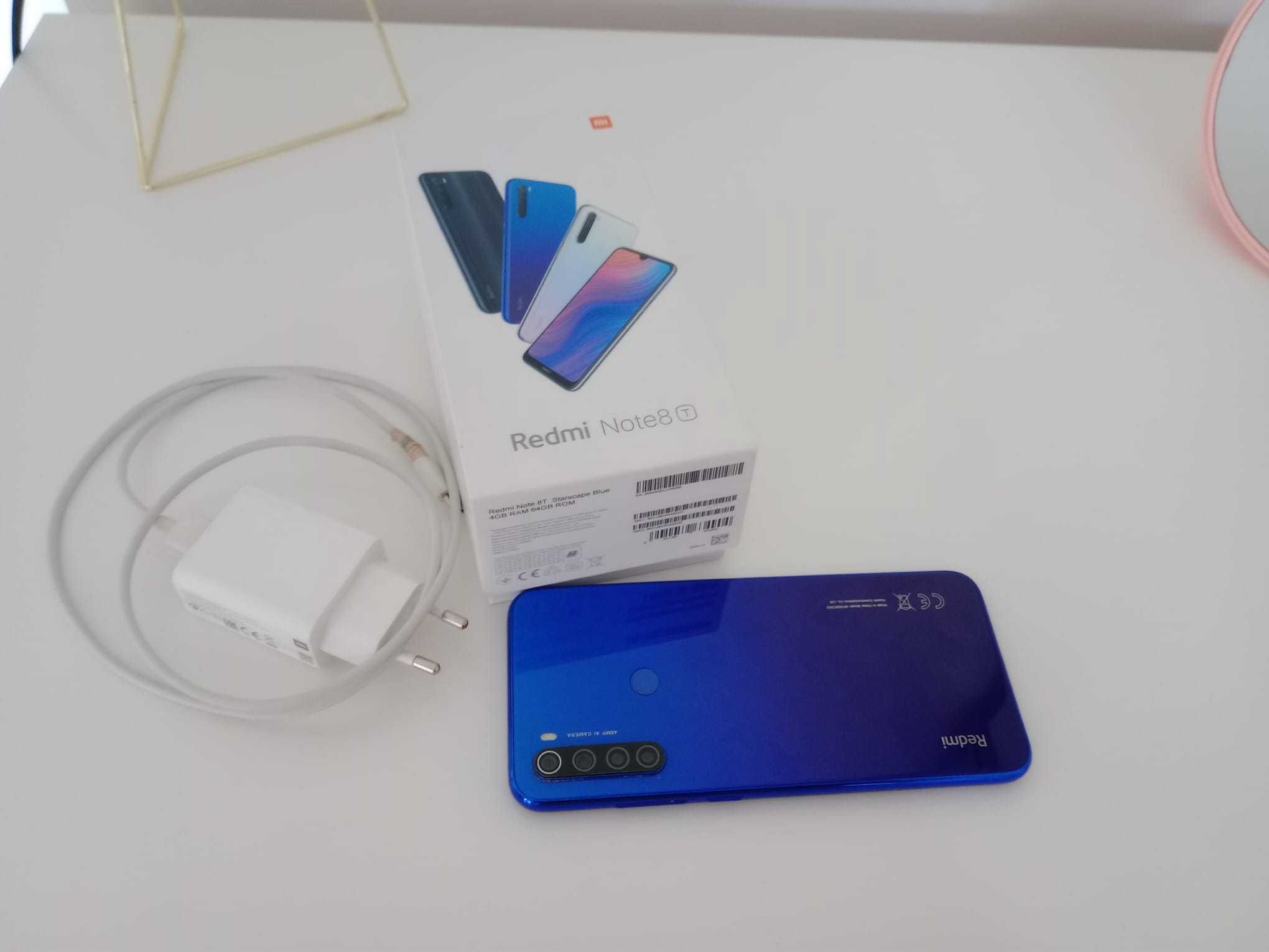 Smartfon XIAOMI Redmi Note 8T 4/64GB 6.3" Niebieski telefon NFC