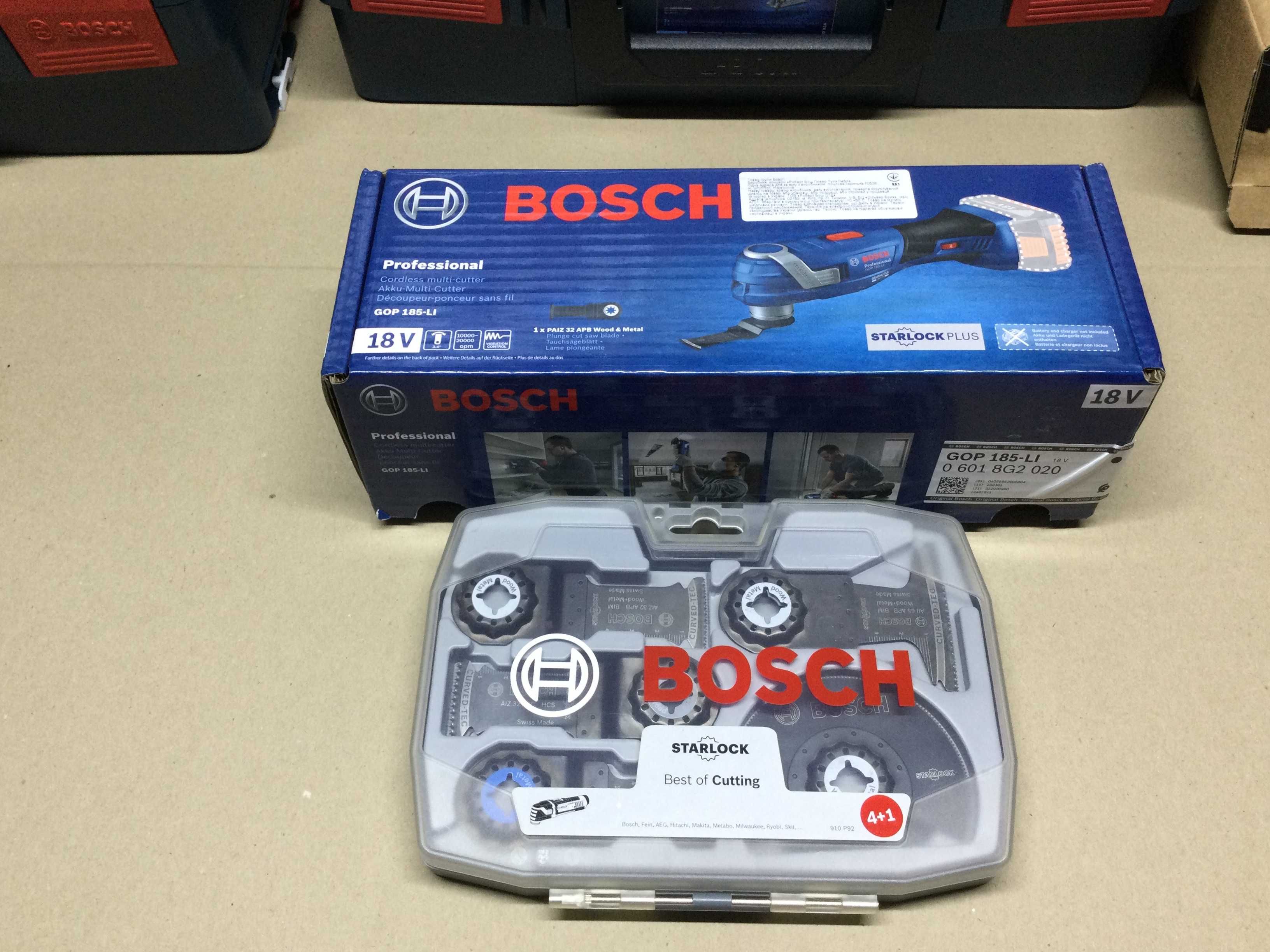 Универсальй резак Bosch GOP 185-LI: