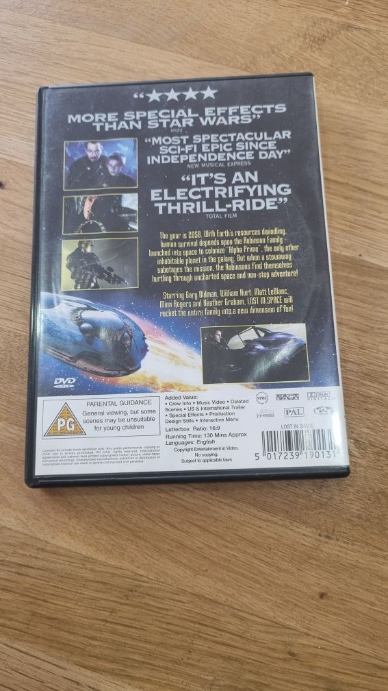 Dvd lost in space