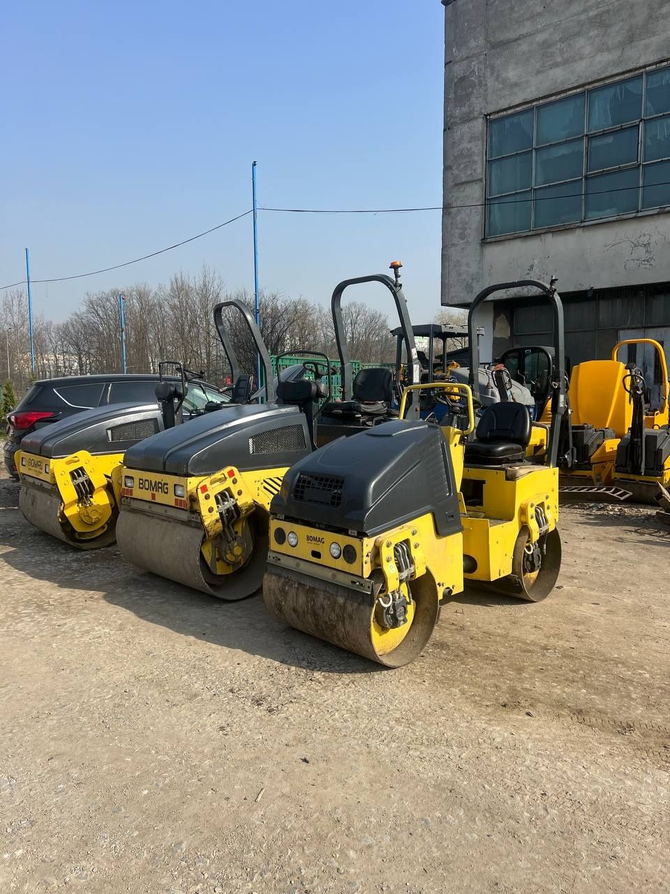 Продам каток bomag bw 90 ad 5 з ПДВ щойно привезений з франції 238 м.г