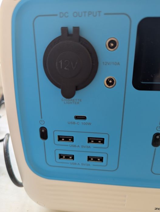 Зарядна станція zonergy 700w 537wh bluetti eb55 lifepo4