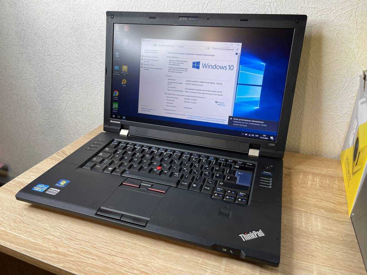 Ноутбук Lenovo ThinkPad L520  Intel Core i5 надійний