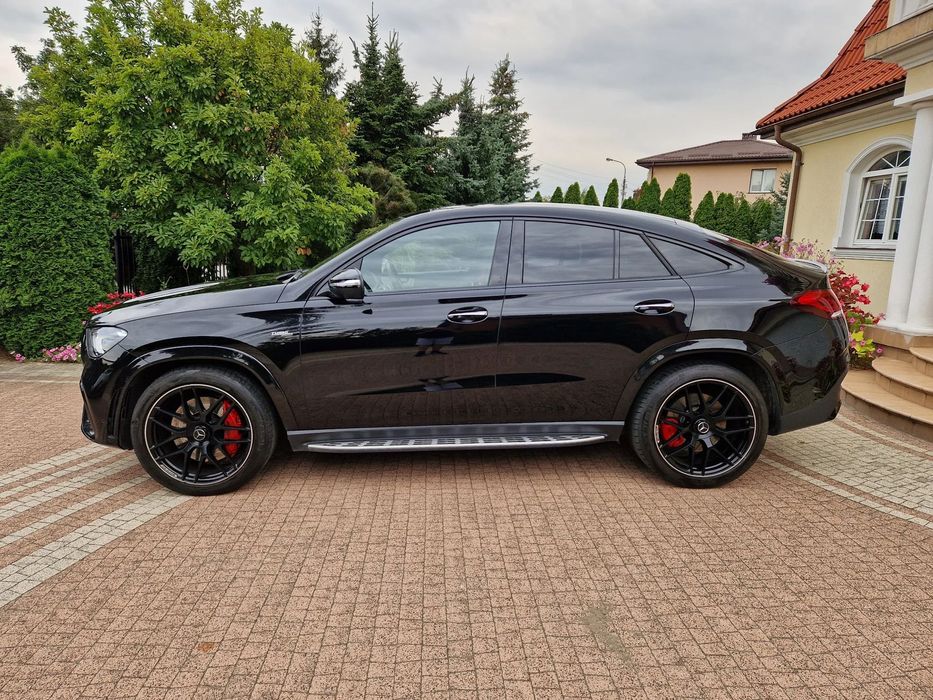 Mercedes-Benz GLE Coupe 53AMG 435km Designo MAX OPCJA salonPL jedyny taki MASAŻE DOCIĄGI